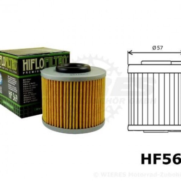 Filtr oleju HifloFiltro HF 569