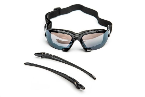 Gogle okulary motocyklowe rowerowe LEOSHI 2w1 - obrazek 4