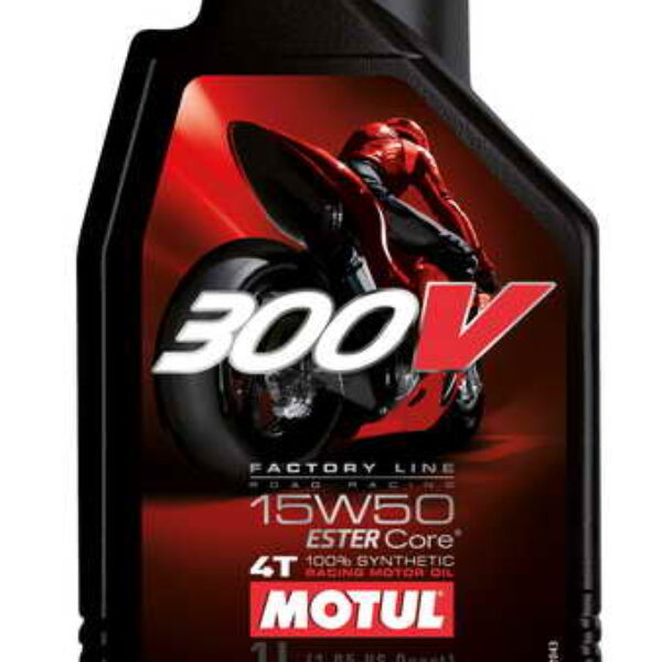 OLEJ DO SILNIKÓW 4T SAE 15W50 MOTUL 300V FACTORY LINE 1L SYNTETYCZNY