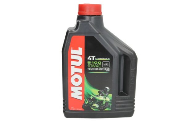 OLEJ DO SILNIKÓW 4T SAE 10W40 MOTUL 5100 2L PÓŁSYNTETYCZNY