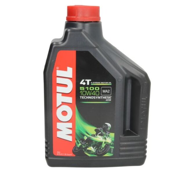 OLEJ DO SILNIKÓW 4T SAE 10W40 MOTUL 5100 2L PÓŁSYNTETYCZNY