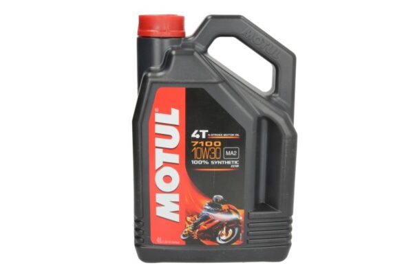 OLEJ DO SILNIKÓW 4T SAE 10W30 MOTUL 7100 4L SYNTETYCZNY