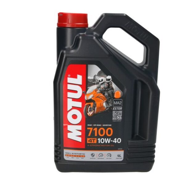 OLEJ DO SILNIKÓW 4T SAE 10W40 MOTUL 7100 4L SYNTETYCZNY