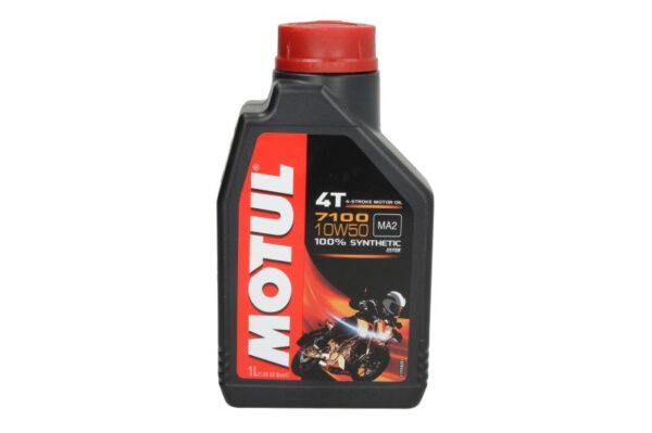 OLEJ DO SILNIKÓW 4T SAE 10W50 MOTUL 7100 1L SYNTETYCZNY