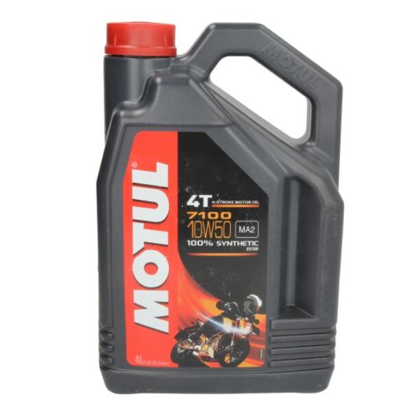 OLEJ DO SILNIKÓW 4T SAE 10W50 MOTUL 7100 4L SYNTETYCZNY