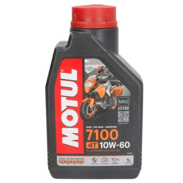 OLEJ DO SILNIKÓW 4T SAE 10W60 MOTUL 7100 1L SYNTETYCZNY