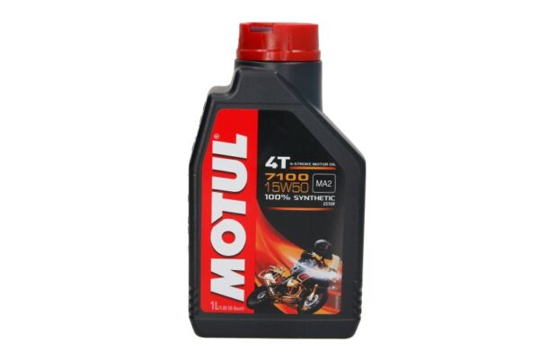 OLEJ DO SILNIKÓW 4T SAE 15W50 MOTUL 7100 1L SYNTETYCZNY