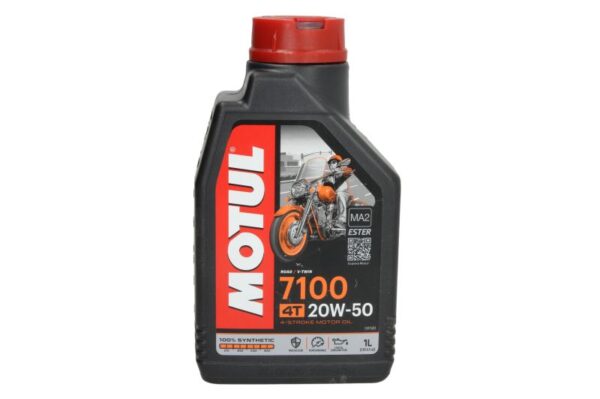 OLEJ DO SILNIKÓW 4T SAE 20W50 MOTUL 7100 1L SYNTETYCZNY