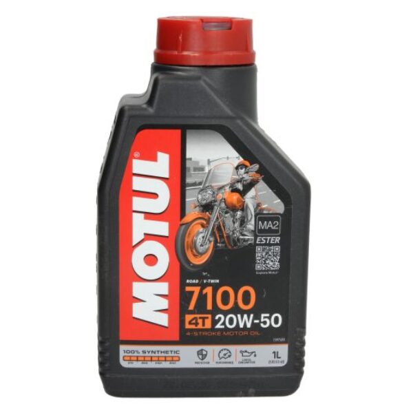 OLEJ DO SILNIKÓW 4T SAE 20W50 MOTUL 7100 1L SYNTETYCZNY