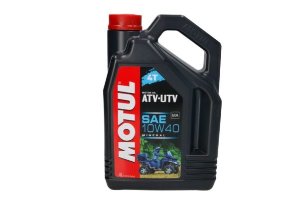 MOTUL ATV UTV QUAD 4T 10W40 mineralny 4L - obrazek 2