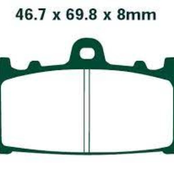 Klocki hamulcowe EBC FA158HH Suzuki TL 1000 ,Suzuki GSF 650 Bandit