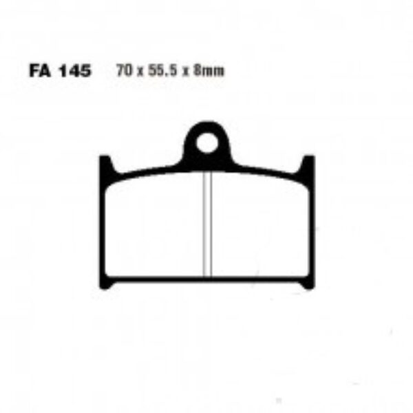 Klocki hamulcowe EBC FA145 SUZUKI GSF 1200