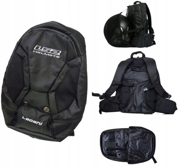 PLECAK MOTOCYKLOWY LS2 LEOSHI NA LAPTOP I KASK 17L