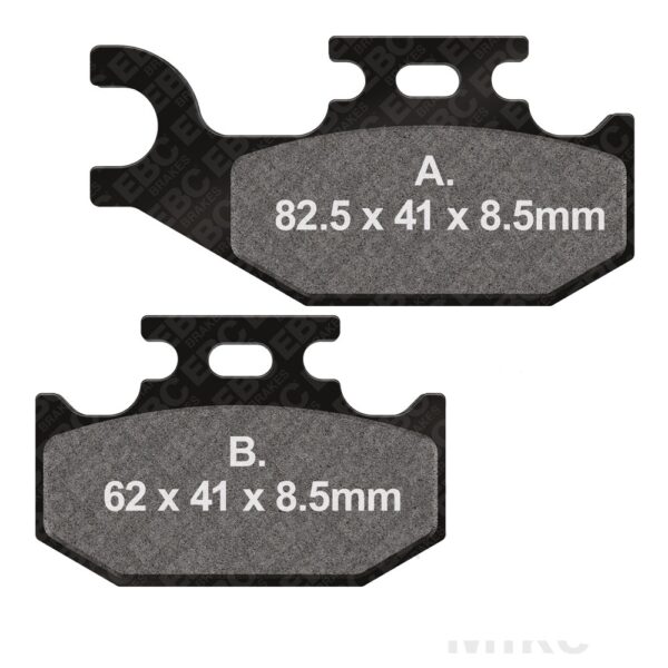 Klocki hamulcowe EBCFA414R