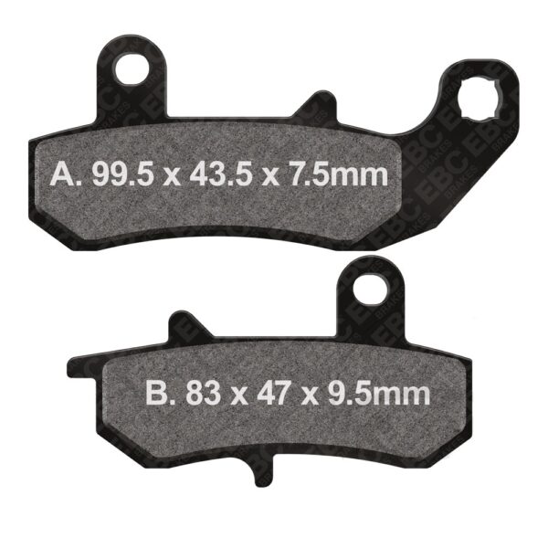 Klocki hamulcowe EBCFA157