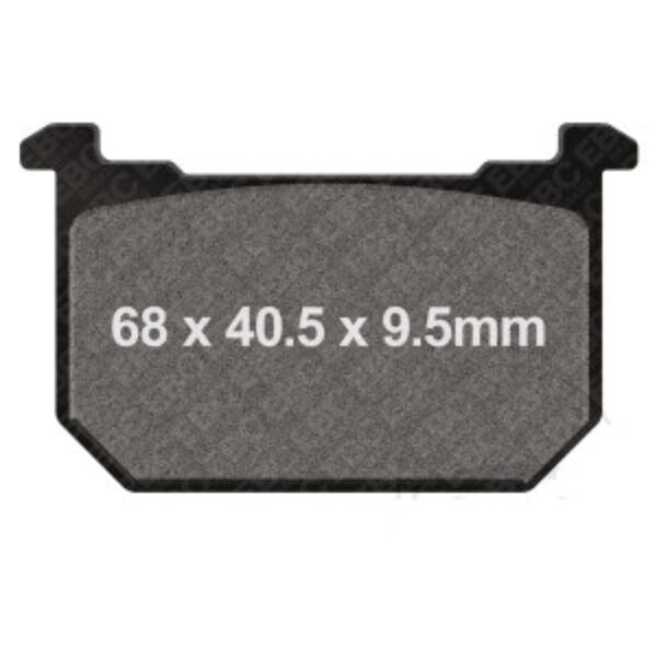 Klocki hamulcowe EBCFA068HH