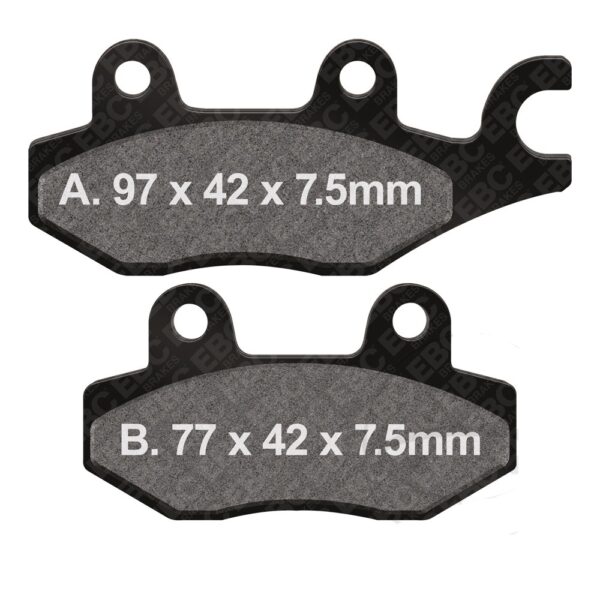 Klocki hamulcowe EBCFA165TT