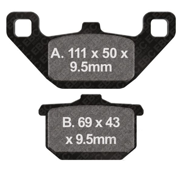 Klocki hamulcowe EBCFA085HH