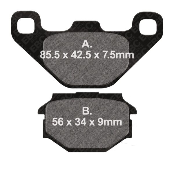 Klocki hamulcowe EBCFA173